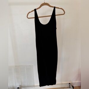 Naked Wardrobe Black Backless Dress